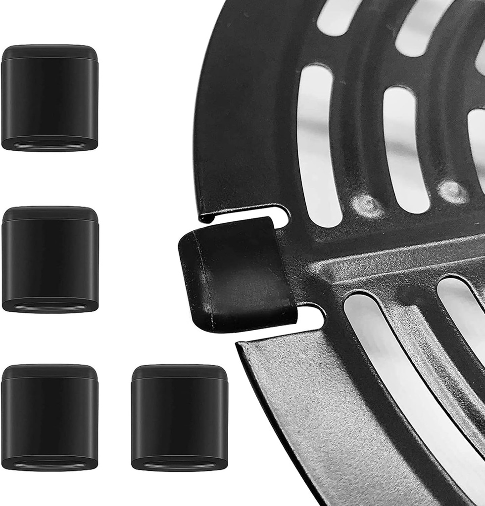 Rubber Bumpers for Air Fryer, 4 PCS Premium Rubber Feet, Silicone Pieces, Rubber Tips, Anti-scratch Protective Cover of Air Fryer Tray Replacement Part for Chefman Gowise PowerXL Dash