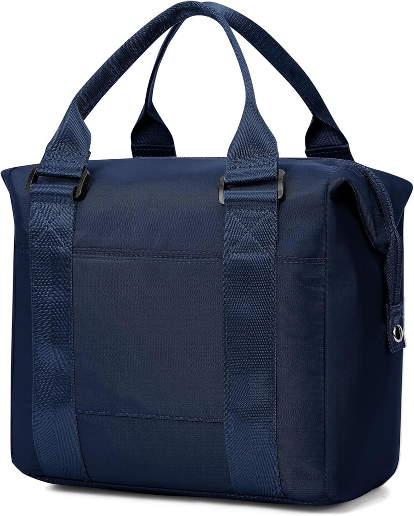 coowoz Lunch Box for Women Insulated Adult Lunch Tote Cooler Bag loncheras para mujer Lunchbox Lunchbag for Men Work Picnic Office Beach Sapphire Blue