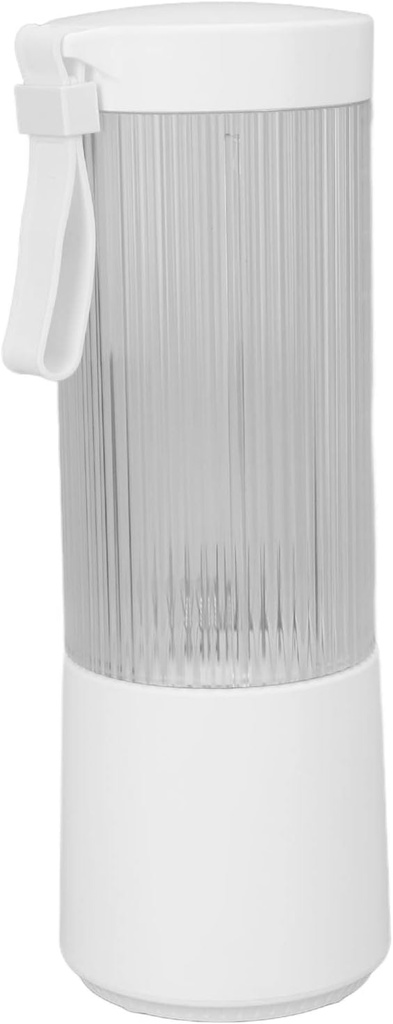 Electric Fruit Cup, Electric Juicer Cup 450ml 4000mAh Battery USB Charging Handheld Electric Juicing Cup Multifunctional for Gym Kitchen White