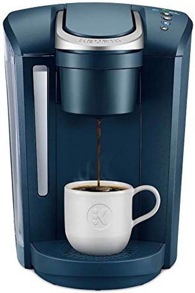 Keurig K-Select, Single Serve K-Cup Pod Coffee Maker, Strength Control, 5cups, Marine Blue