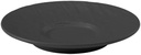 Villeroy & Boch Manufacture Rock Espresso Cup Saucer, 4.75 in, Premium Porcelain, Black