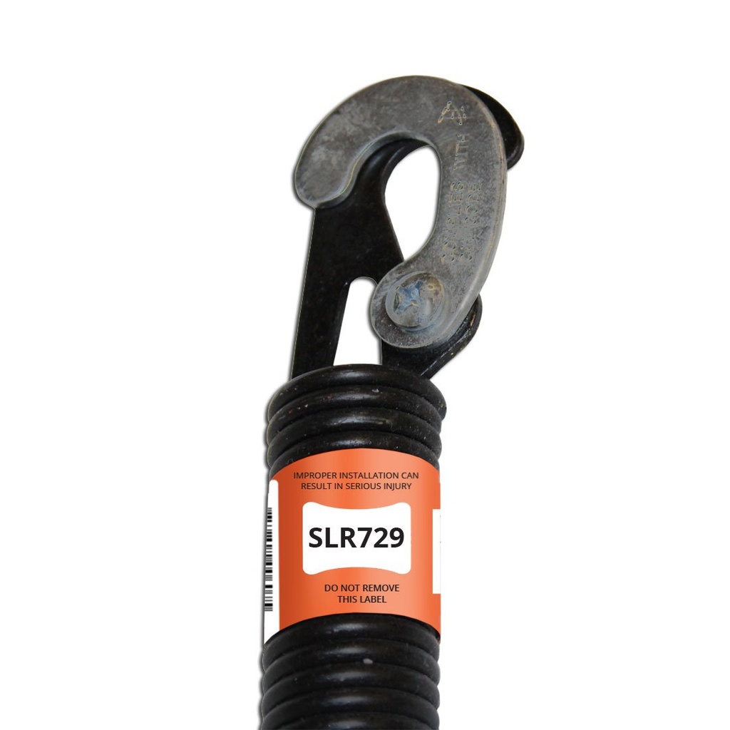 SLR729 29-Inch Lock-End Garage Door Extension Spring (.177" #7 Wire)