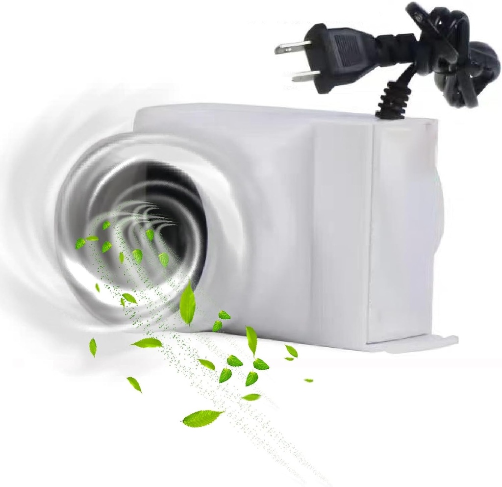 In-line Fan 3 Inch,Ventilation Exhaust Blower Fan Duct Fan Variable Pvc Pipe Fan with Speed Controller for Attic Workshop Greenhouse(54W)