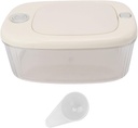 Rice Storage Container, Rice Storage Bin Food Storage Containers Large Capacity Pet Food Storage Container Food Dispenser Bin with Lid Food Storage for Kitchen Organization(S（40cm / 15.7in）)