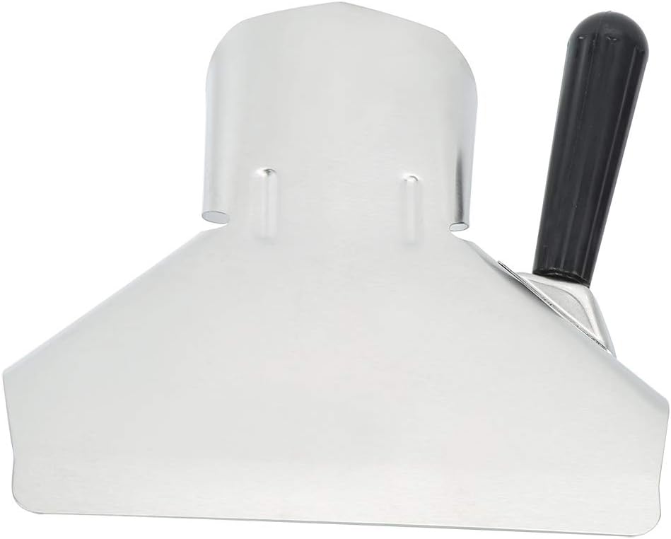 Stainless Steel Popcorn Scoop,Chips Scoop with Handle, Stainless Steel Food French Fry Scoop, for Snacks, Desserts, Ice, & Dry Goods, Scoop for Commercial Restaurant Use (Simple), Chips Scoop Pop