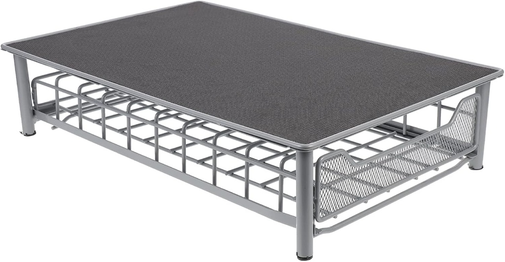 Hemoton Capsule Coffee Holder Iron Coffee Pods Drawer Capsule Coffee Storage Organizer Pods Holder Capsule Coffee Stand for Counter Coffee Bar