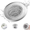 Bathtub Drain Hair Catcher, Fast Drainage Shower Drain Hair Catcher, Reversible 304 Stainless Steel Drain Protector for Pop-Up and Regular Drains of Bathroom(Patented Product)