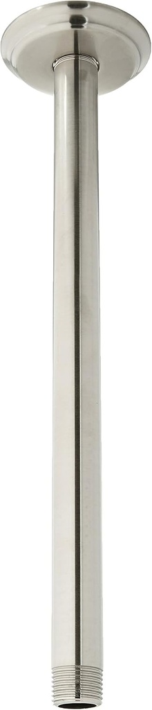 Pfister 015-12CK Ceiling Mount Shower Arm, Brushed Nickel
