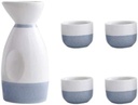Maya Star Japanese Sake Set Sake Cup Set Traditional Hand Painted Design Porcelain Pottery Ceramic Wine Glasses - A05