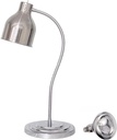 KOUDA Single Bulb Food Heat Lamp Restaurant Food Warmer Light Portable Heating Lamps (Single Arm) Silver