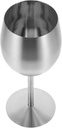 Metal Wine Cup Simple Metal Goblet Unbreakable Goblet for Cocktails Parties