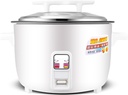 Large Rice Cooker, Commercial Large-Capacity Rice Cooker, Non Stick Inner Liner, for Restaurant/Hotel/School, (8-45L) for 4-70 People(23L)