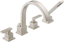 DELTA FAUCET T4753-SS Roman Tub, 3.00 x 12.00 x 17.00 inches, Stainless