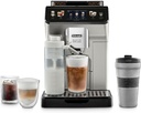 De'Longhi Eletta Explore Espresso Machine with Cold Brew, Hot & Cold Milk Frother - 50+ Recipes, Built in Grinder, User Profiles, Smartphone Compatible with Bean Adapt Technology for Ideal Extraction