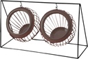 Coffee Pod Holder Fruit Bowl Multifunctional Snack Candy Container Wrought Iron Storage Basket for Kitchen Office Livingroom Gold(Brown)
