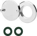 Peephole Cover, Door Viewer Peep Hole Cover with Self Adhesive Installation Tool Door Peephole Cover for Apartment Home Hotel Dormitory Office Peephole Protector (Silver)