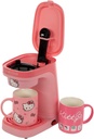 Hobby Lobby Hello Kitty Single Serve Coffee Maker Set, Pink, 1-Cup Capacity, 2 Ceramic Mugs, 9" H x 5.25" W