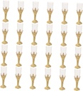 CHILDWEET 24pcs Mini Goblet Shaped Candy Boxes Plastic Festival Decorations Storage Organizers for Wedding Party