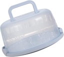 Portable Handheld Cake Box with Lid and Handle Food Storage Container for Keeping Organizer for Cake Fruits and Snacks