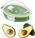 Nicerice Avocado Saver,Avocado Keeper,Avocado Fresh Saver for Fridge,Portable and Reusable Avocados Storage, Crisper to Keep Your Avocados Fresh for Days (1)