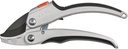 GARDENA Comfort Ratchet Secateurs SmartCut: Stable garden shears, Anvil blade for thick, dry wood of up to 25 mm, 2 handle positions, with ratchet mechanism and alu handles (8798-20)