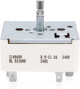 Surface Unit Switch 3148954 3149400 AH336989 EA336989 PS336989 Replacement for Whirlpool Stove Oven Range