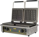 Equipex (GED10) - 110 Waffle/Hr Double Brussels Waffle Baker