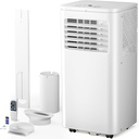 Antarctic Star 10000 BTU Portable Air Conditioner, 3 in 1 Free Standing Cooling AC Unit with Fan & Dehumidifier & Cools, Sleep Mode, 24H Timer, for Home/Kitchen/Office