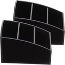 Ciieeo 2Pcs Acrylic Coffee and Tea Bag Organizer Transparent Sugar Packet Holder for Home and Office Multi Use Storage Box for Tea Bags Coffee and Treats