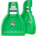 Leaf Collector, Leaf Scoops, Hand Rake for Leaf Picker Upper Gardening Hand Tools, Lawn Cleaning Garden Rake 1 Pair Leaf Scoop, Green Plastic Leaf Grabber, by Superio