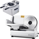 Deep Fryer with Basket 5 Liter with Adjustable 200W Meat Slicer for Home Use