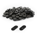 8020, 3382, 10 Series Steel 1/4-20 Centered Slide in Economy T-Nut Steel T-Slot Accessories for 80/20 Aluminum Extrusion Hardware Nuts (100 Pack)