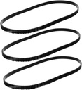 DOITOOL 3Pcs Bread Machine Transmission Belt Durable Drive Band for Bread Making Easy Installation Bread Maker Accessories Lightweight Compact Replacement Parts for Bread Machine