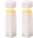 2 PCS Butter Spreader Corn Cob Holder, Plastic Butter Dispenser with Covers on Pancakes, Waffles, Bagels and Toasts