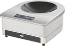 Vollrath 6958301 Countertop Induction Wok Range with Carbon Steel Wok Pan - 208/240V, 3000W
