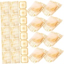 Alipis Dessert Pouch with Gold Moon Cake Tray Bags for Baked Food Packaging Sealed Multipurpose Pastry Bags for Mooncakes Cupcakes Egg Yolk and Cakes Lightweight and Protective Storage