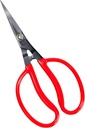 Grape Thinning Scissors 6.8” Pointed Tips, Professional Garden Scissors for Trimming, Thinning, Harvesting, Japanese Carbon Steel Blade, Made in JAPAN