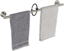 TocTen Bath Towel Bar - Thicken SUS304 Stainless Steel Bathroom Towel Holder, Towel Rod for Bathroom Heavy Duty Wall Mounted Towel Rack Hanger (24IN, Brushed Nickel)