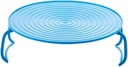 Microwave Tray Rack Folding Plastic Microwave Tray Stand Round Microwave Grill Rack Stand Microwave Accessories Blue Steam Oven Trays Plastic Microwave Tray Microwave Oven Plate