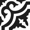 WallPops Wall Pops Santoro Peel & Stick Wall Tiles, Black