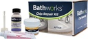 Bathworks Tub And Tile Chip Repair Kit; 4 oz; Bathtubs, Sinks, Tiles, Basins (WHITE)