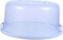 STOBOK Cake Box Locking Cake Carrier Serving Platter Clear Cake Stand Cupcake Containers Bakery Take Clear Tray Cake Keeper Cake Holder Round Cake Carrier Handle Cake Serving Tray Blue Pp