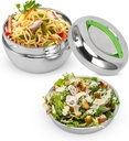 Lunch Bento Box,800ML Stainless Steel Thermal Lunch Container Portable Insulated Container for Office Workers Thermal Container Hot Food Container