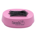 HairpinPal Magnetic Bobby Pin Holder - Easy Hair Clip and Pin Collector - Manage Hair Clips - Barrettes - Bobbi Pins - Keeps Rooms Tidy - Ideal for Travel - Raspberry Mauve - Made in the USA