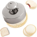 Sandwich Cutter, Sandwich Cutter and Sealer, Sandwich Maker, Peanut Butter and Jelly Sandwiches Tool/PBJ Cutter, Sandwich Maker for Kids, for Thanksgiving/Christmas Day