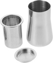 Stainless Filter and Powder Shaker Fine Mesh Strainer for Espresso and Tea Coffee Accessory for Brewing and Sifting