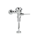 Zurn Z6003-WS1-YB-YC Aquaflush Exposed Manual Diaphragm Flush Valve for 3/4" Urinal with 1.0 GPF Sweat Solder Kit, Cast Wall Flange, Chrome