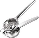 uxcell Manual Hand Juicer, Stainless Steel Lemon Orange Citrus Squeezer Suitable for Lemon, Watermelon, Orange, Pomegranate, Cucumber - Silver