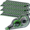 Yexiya 36 Pieces Correction Tapes Original Correction Wide Eraser Applicator Easy to Use Applicator Translucent Tapes Shows for Office Note Journal Scrapbooking, 0.2 Inch x 39.4 Feet