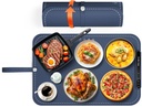 Electric Food Warming Mat - 7 Temp Settings, 6H Timer, Fast Even Heating | Portable Rollable Warmer for Buffet, Party, Catering, Thawing Frozen Food
